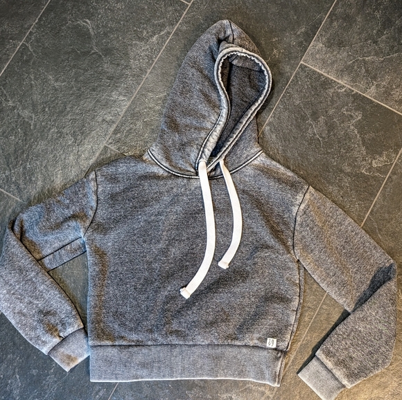 Baggy Cropped Hoodie - Picture 1 of 2